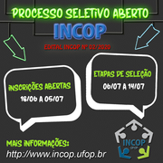 Abertas as inscrições para o Processo Seletivo da Incop processo